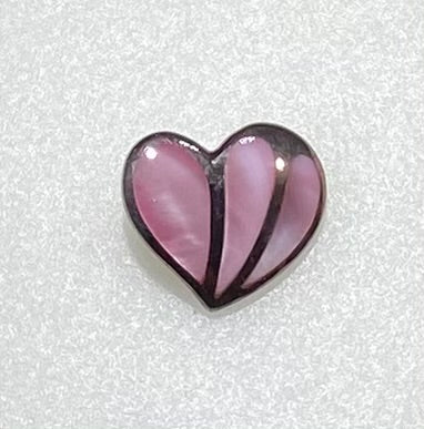 Pink Enamel Heart Pendant — A Sweet Symbol of Love