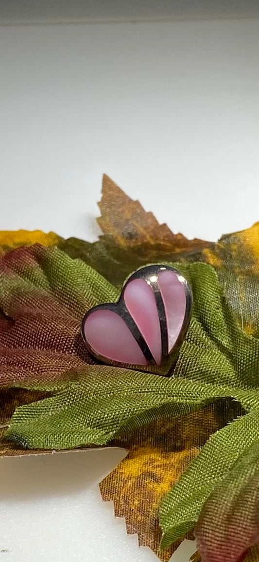 Pink Enamel Heart Pendant — A Sweet Symbol of Love