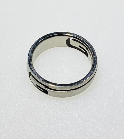 Stainless Steel Geometric Greek Key / Cutout