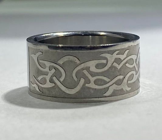 Madison Collections Tribal Wedding Band Ring