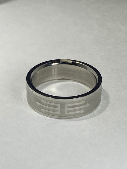 Madison Collections Tribal Flame Etched Band Ring
