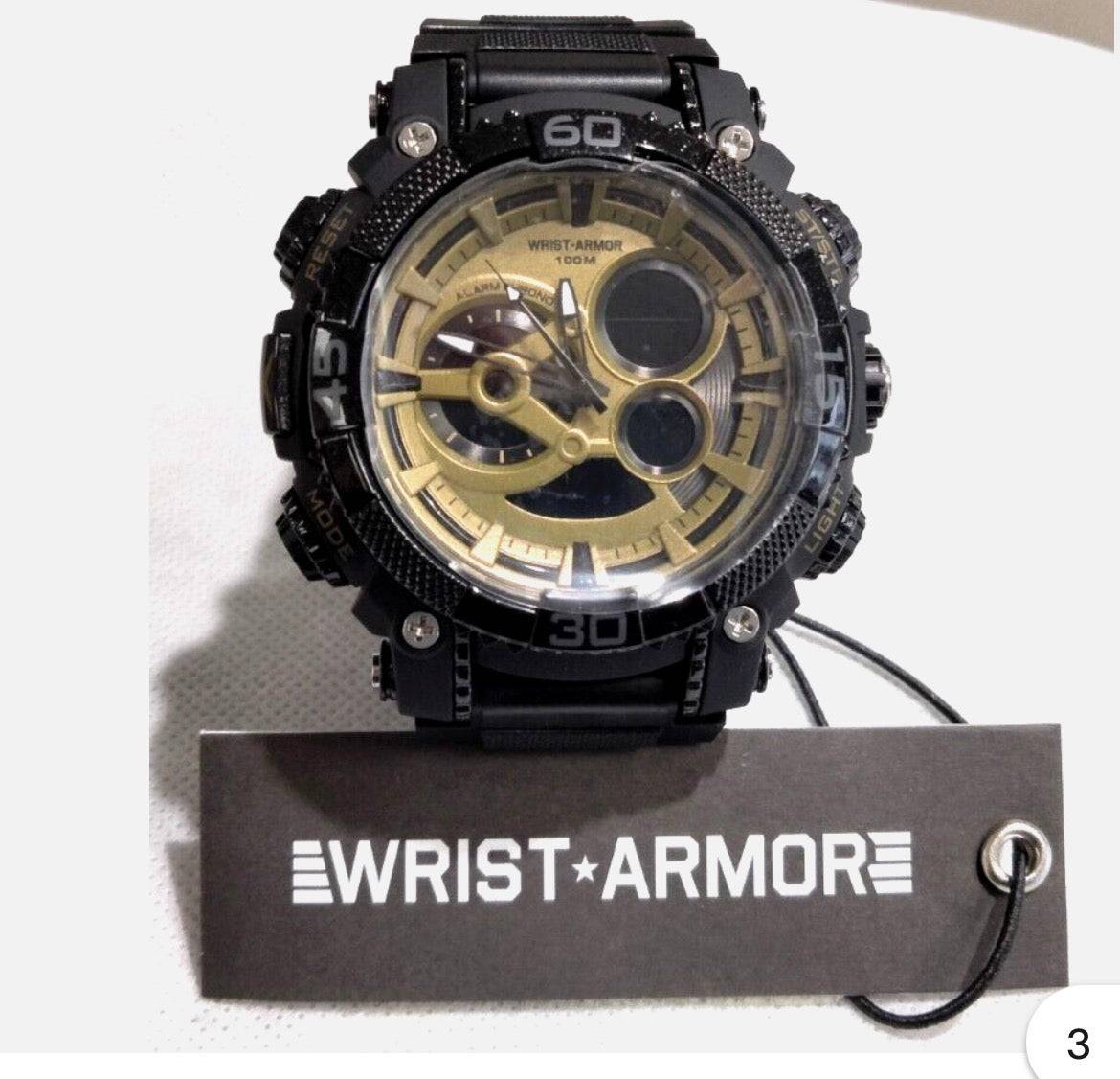 Wrist Armor U.S. Navy C40 Digital Chronograph Watch | Officially Licensed Military Edition