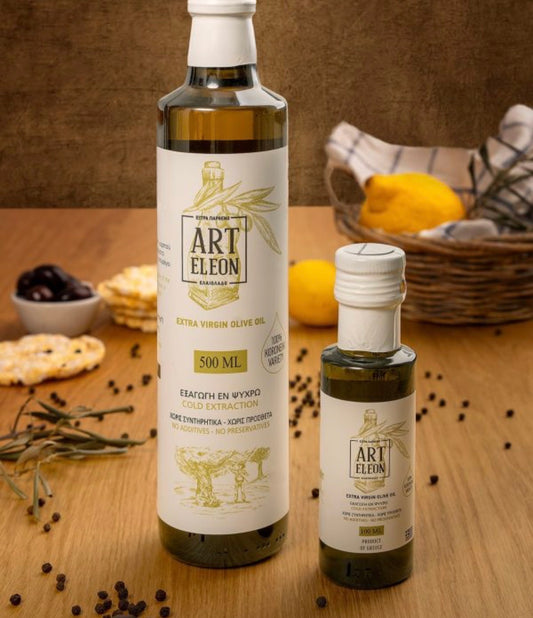 Arteleon Extra virgin olive oil in glass bottle 100ml