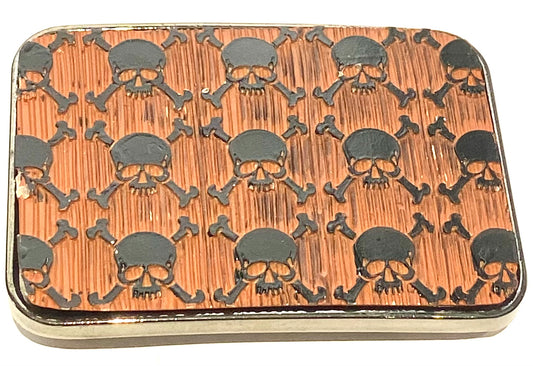 Skull and Crossbones Pattern Belt Buckle