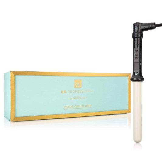 B E PROFESSIONAL 3/4  DIGITAL THERMOLON CURLING WAND