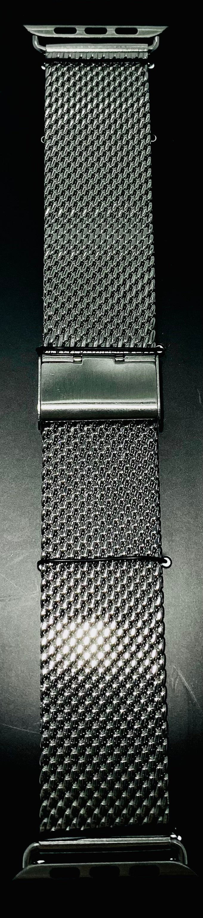 SILVER MESH STAINLESS STEEL BRACELET SMARTWATCH BAND 38-42 MM