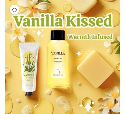 Spa gift sets for Women, Vanilla Bath and Body Care Baskets Kits for Self Relaxing