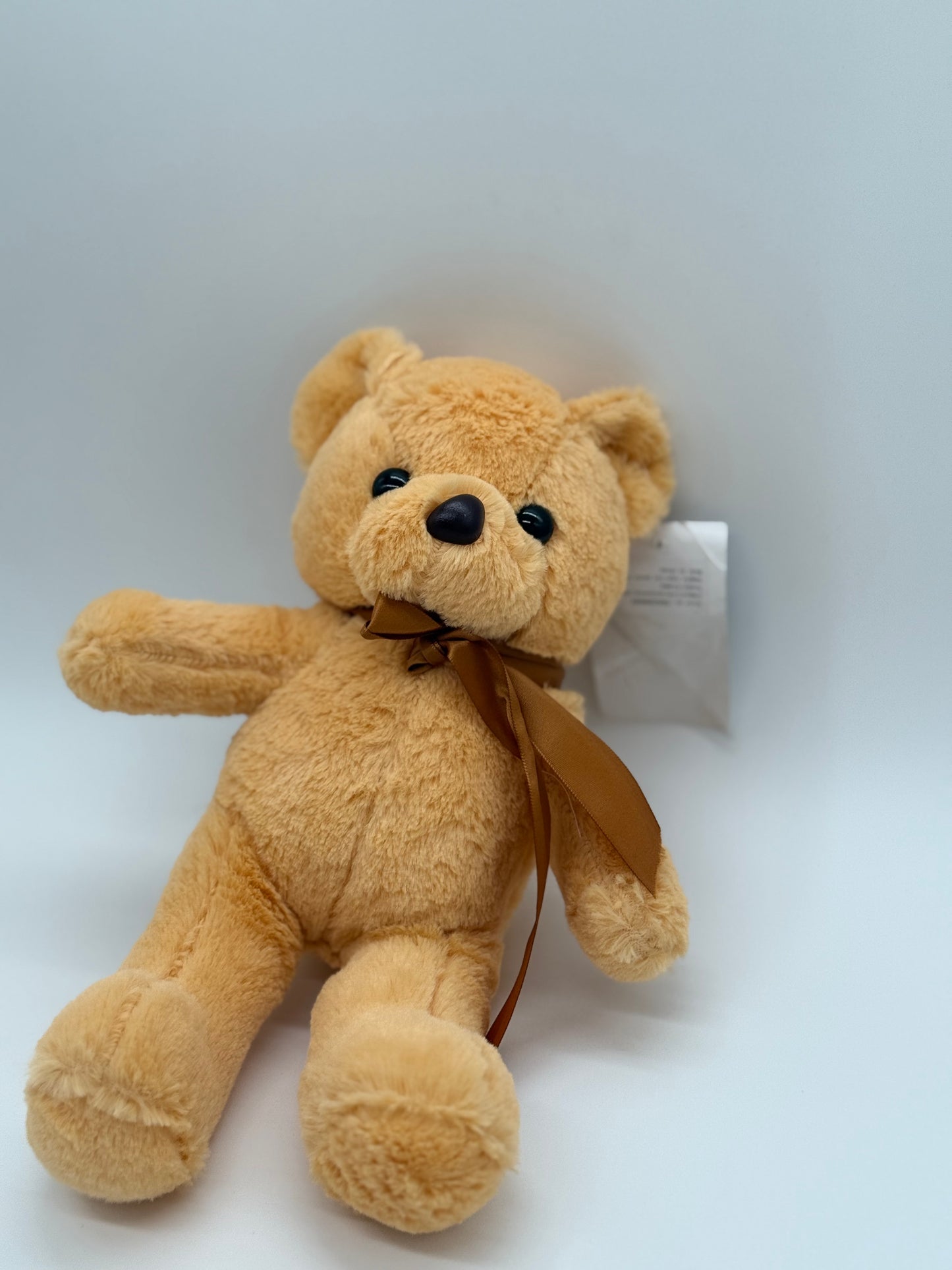 Teddy Bear Stuffed Animal - Light Brown (9" to 10" Cuddly Plush Bear)