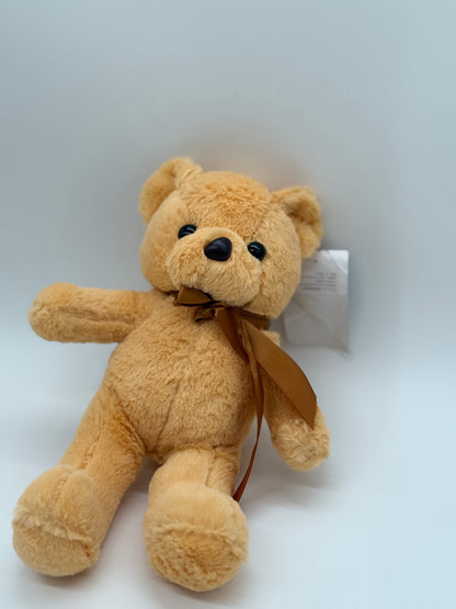Teddy Bear Stuffed Animal - Light Brown (9" to 10" Cuddly Plush Bear)