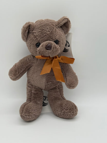 Teddy Bear Stuffed Animal - Dark Brown (9" to 10" Cuddly Plush Bear)