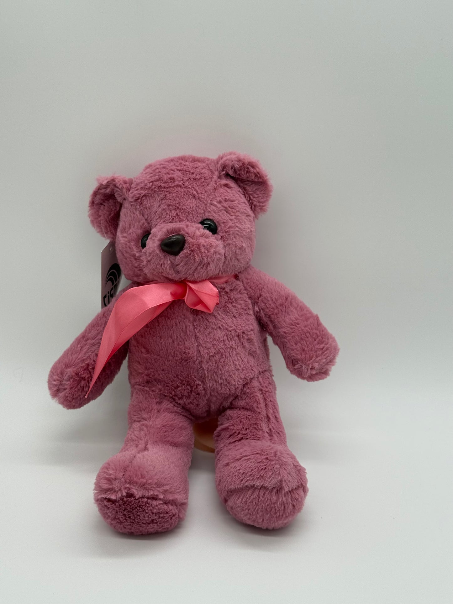 Teddy Bear Stuffed Animal - Dark Pink Violet (9" to 10" Cuddly Plush Bear)