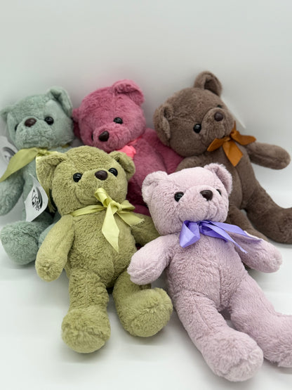 Teddy Bear Stuffed Animal - Purple (9" to 10" Cuddly Plush Bear)