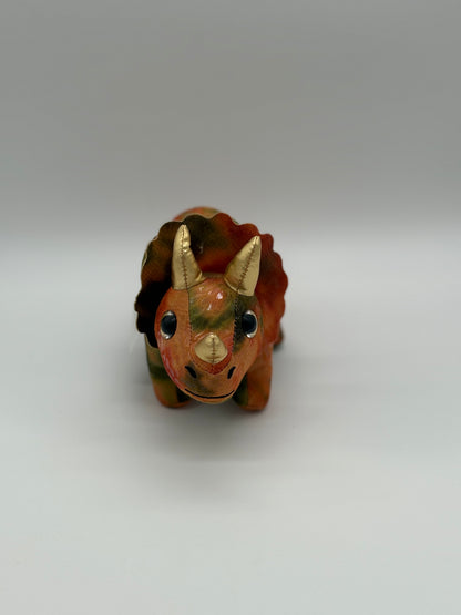 Triceratops Dinosaur Plush Toy – Medium Stuffed Animal, 10–14"