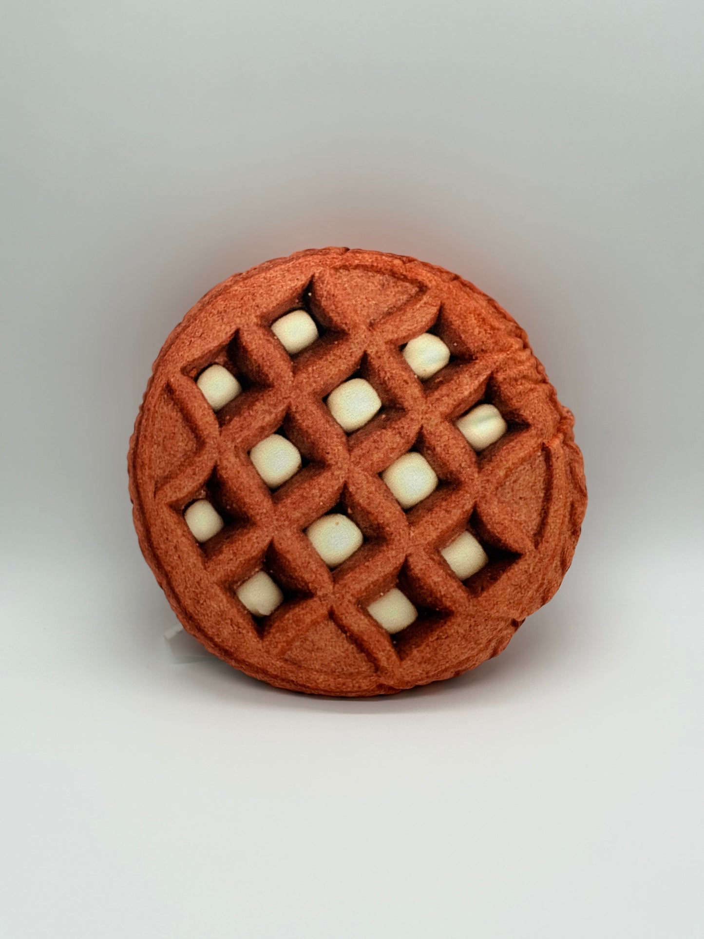 Stuffed Cookie Throw Pillow Cushion Soft White Chocolate Biscuits Food Plush Toy 18"