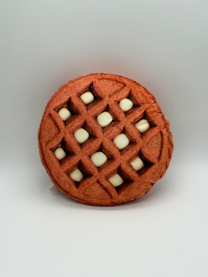 Stuffed Cookie Throw Pillow Cushion Soft White Chocolate Biscuits Food Plush Toy 18"