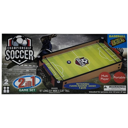 Baseball & Soccer 2 IN 1 Table Game