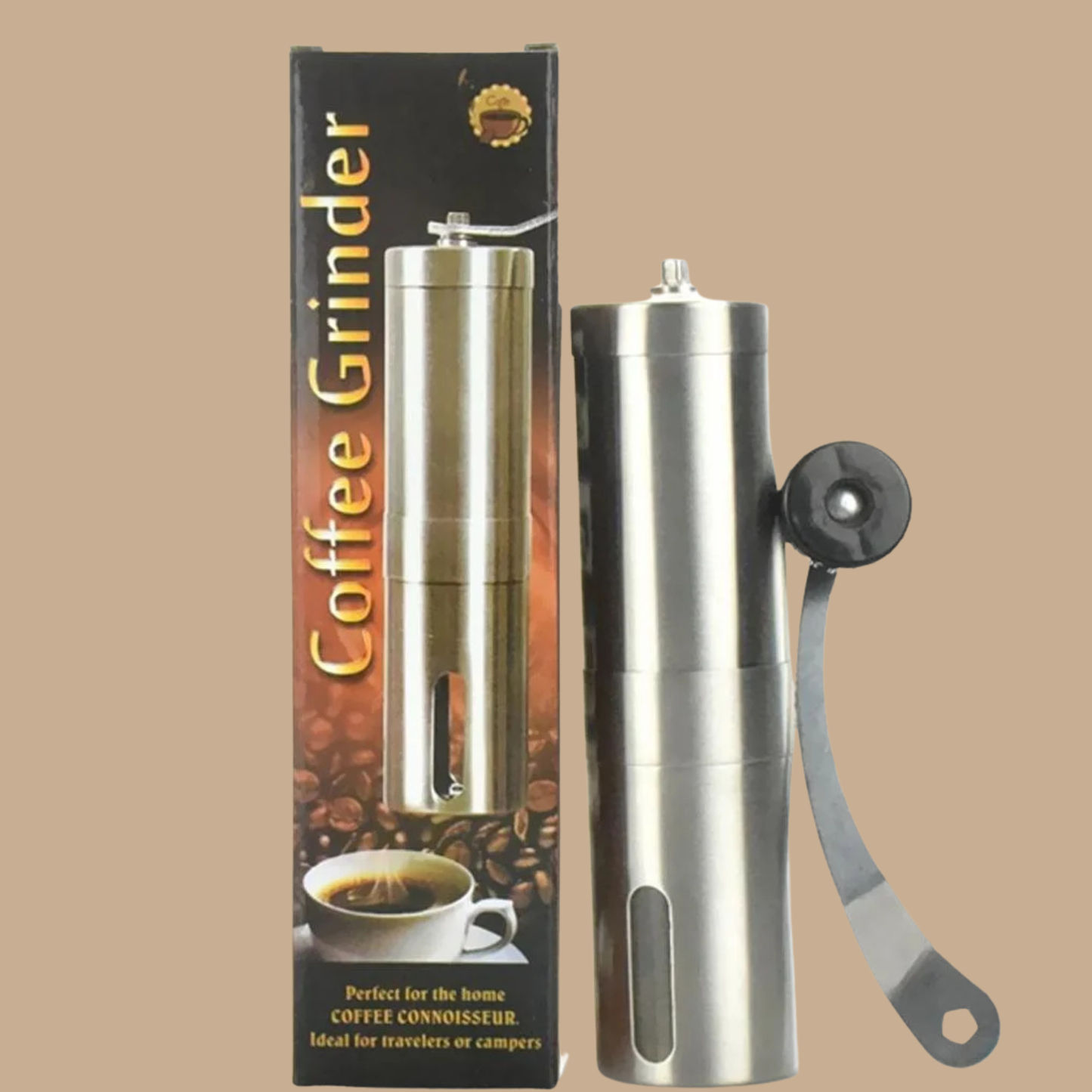 Abbracc Manual Ceramic Burr Coffee Grinder