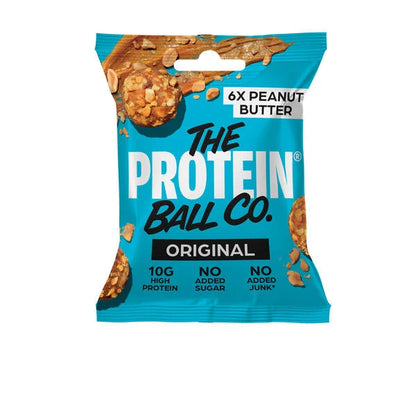 The Protein Ball Co. Original Peanut Butter Protein Balls – Gluten Free Snack