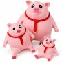 Splash Piggy & Friends Stress Relief Toys Bad Piggy - Pig Squishy Stress Toy, Baby Pig (4")