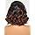UNICE 12 inch Loose Wavy Short Bob Wigs human Hair Chestnut Brown 13x4 Lace Front Glueless Wigs Human Hair Pre Plucked Pre Cut Lace Bleached Knots Ready to Wear Wig