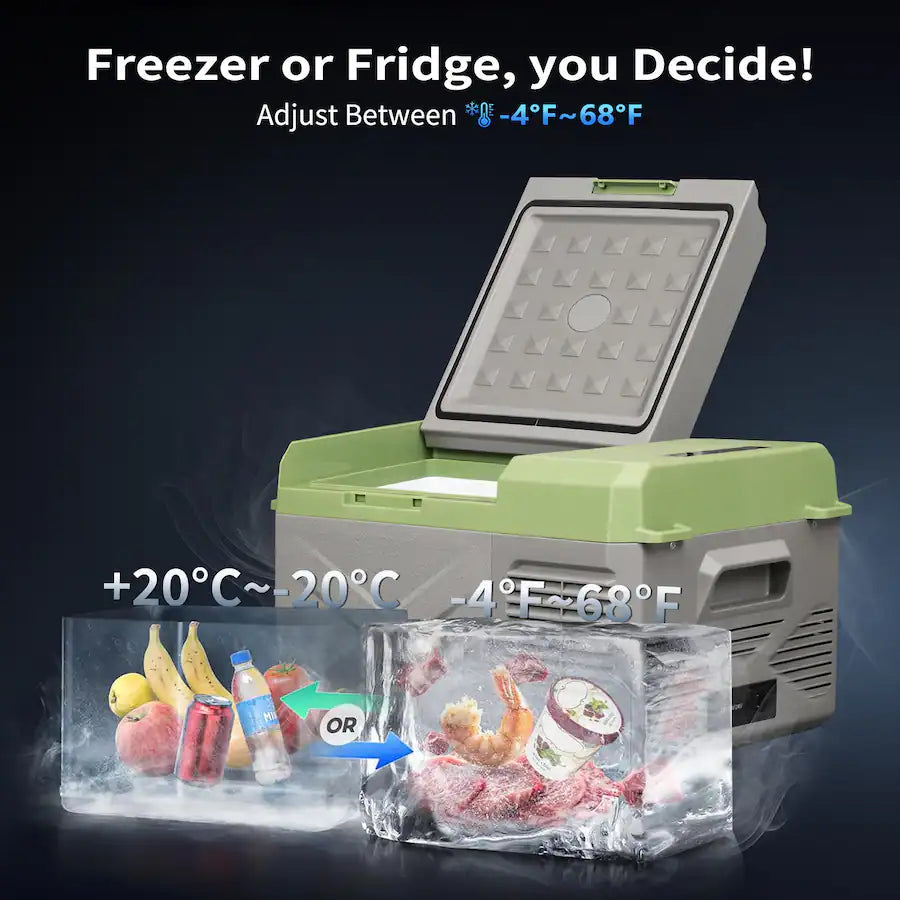 Alpicool X9 Portable Single-Zone DC Compressor Refrigerator & Freezer