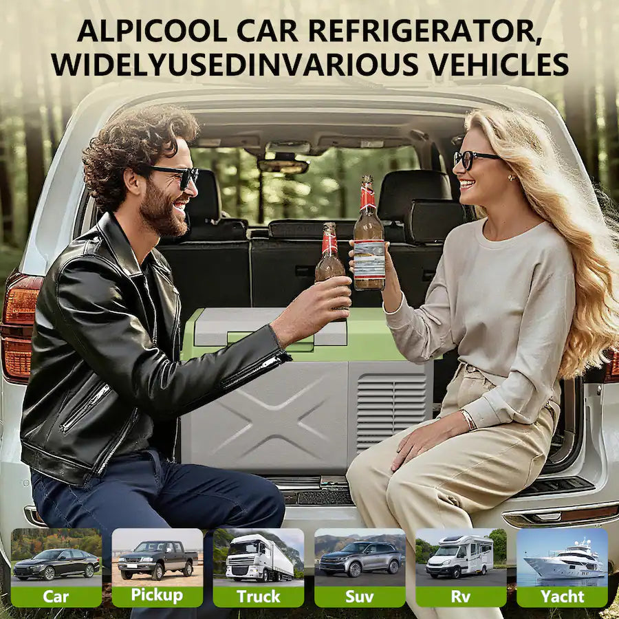 Alpicool X9 Portable Single-Zone DC Compressor Refrigerator & Freezer
