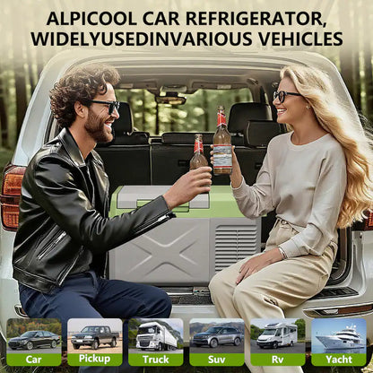 Alpicool X9 Portable Single-Zone DC Compressor Refrigerator & Freezer