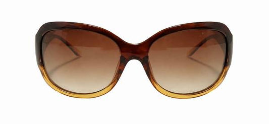 Lucia PL Polarized Sunglasses — Tortoise Amber Frame with Brown Gradient Lenses