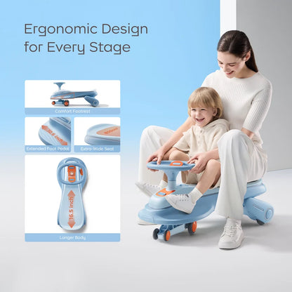 AAA Electric Wiggle Car