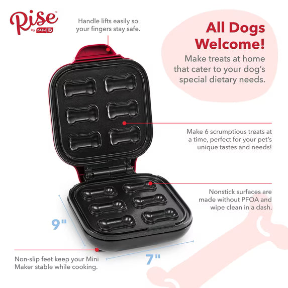 DASH Mini Dog Treat Maker, Small