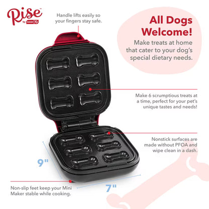 DASH Mini Dog Treat Maker, Small