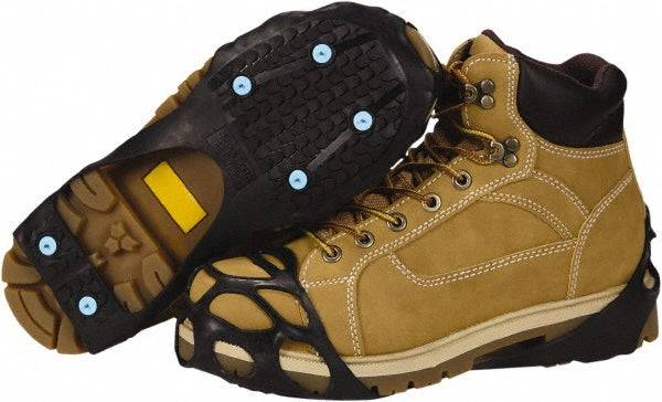 Due North All-Purpose Traction Aids | Ice &amp; Snow Shoe Cleats (Size oversized/enorme )