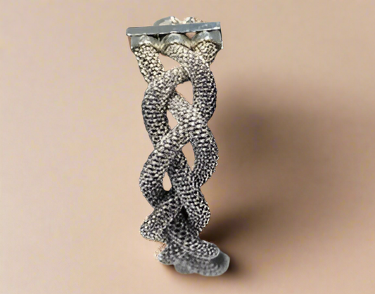 Fashion Mesh Swil Knot Bracelet 8"