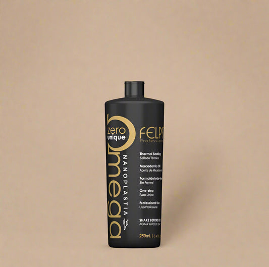 Felps Professional Omega Zero Black Nanoplastia Smoothing Hair Treatment – 250ml (8.45 fl oz)