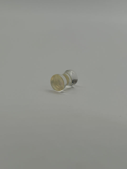 Opal Clear Double Flared Ear Plug Stretching Kit – 3 pcs Set