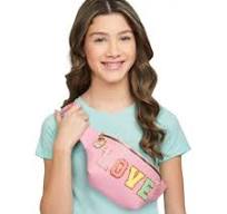 MAKE IT REAL Fashion Bum Bag with Patches