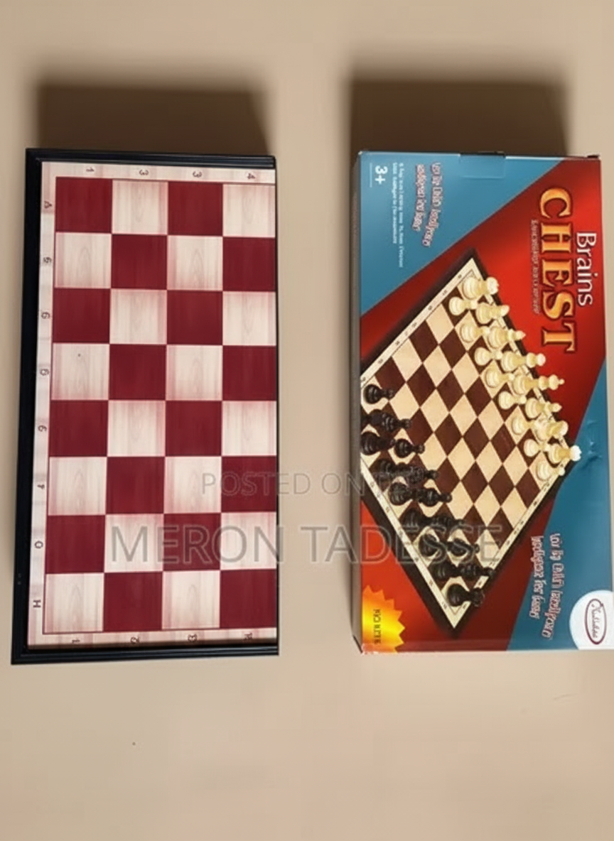 Magnetic Foldable Chess Board Game