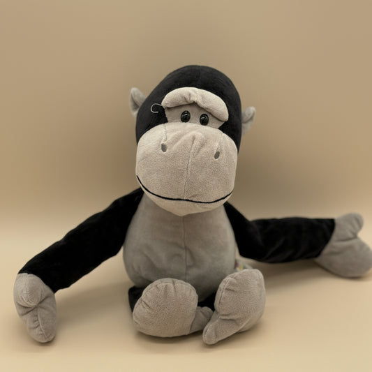 Soft Plush Gorilla Stuffed Animal Toy – Medium Size (10" to 14")