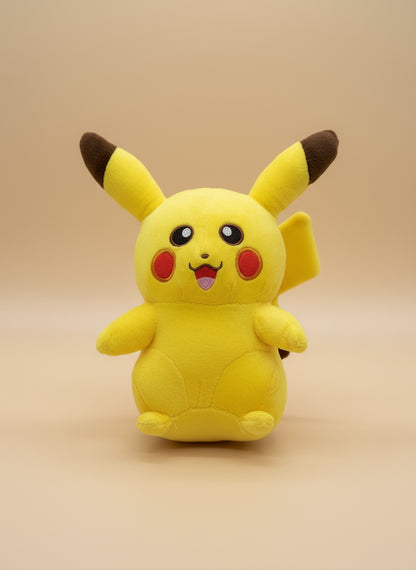 Small Pikachu Plush Toy – 8" to 9" Cute Stuffed Character Gift