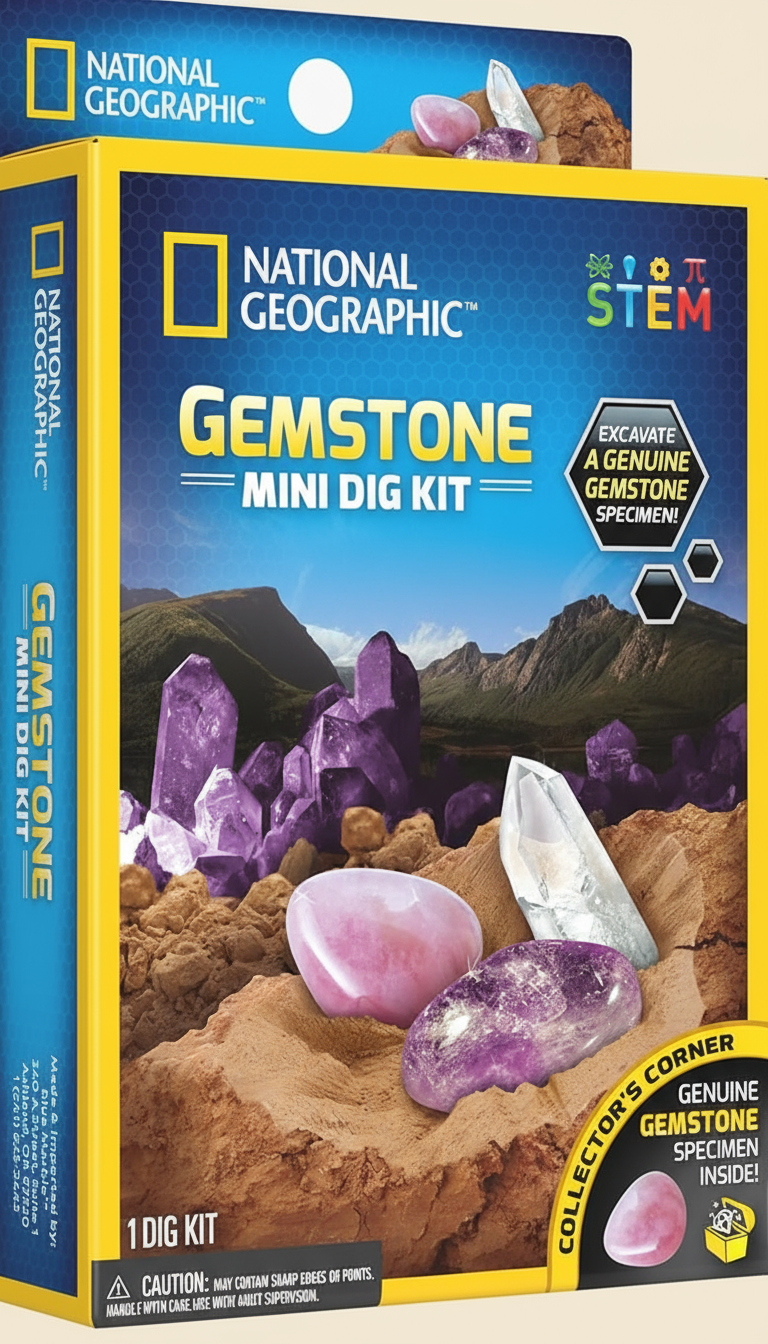 National Geographic Gemstone Mini Dig Kit