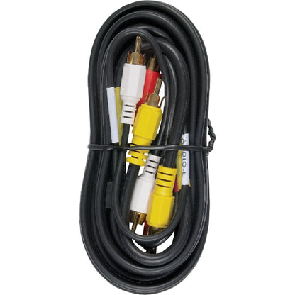 RCA 6-Foot Black Audio/Video Dubbing Cable