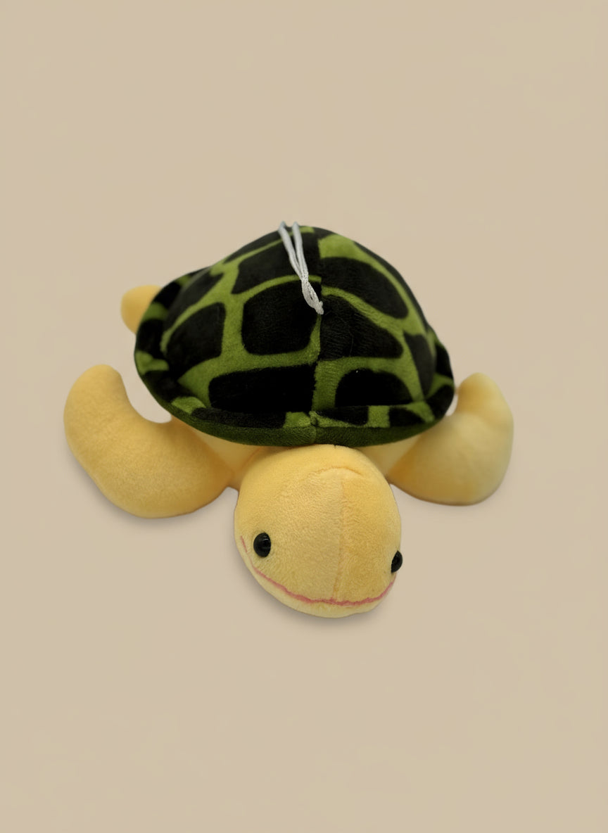 Turtle Plush Keychain Toy – Cute Mini Stuffed Animal Gift