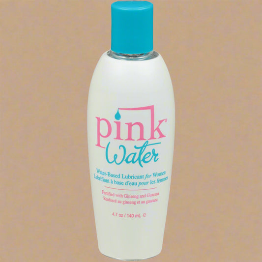 Pink Water-Based Lubricant for Women (4.7 oz Flip Top Bottle)