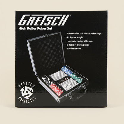 Gretsch High Roller Poker Set – Casino Edition