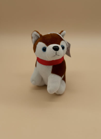 Mini Husky Puppy Plush Toy – Small Stuffed Animal Doll