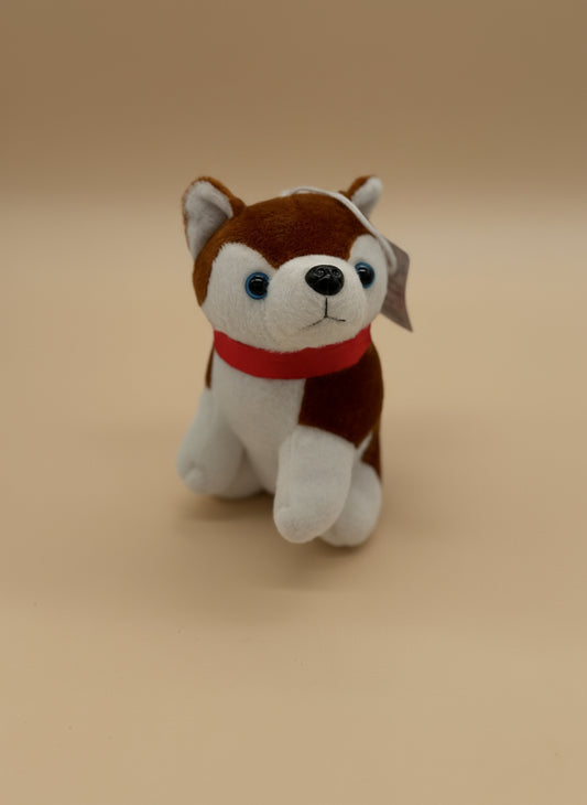 Mini Husky Puppy Plush Toy – Small Stuffed Animal Doll
