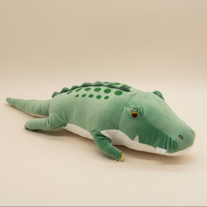 Soft Plush Crocodile Stuffed Animal Toy – Medium Size (10" to 14")