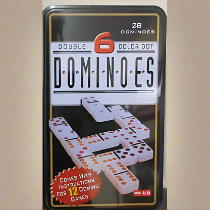 Premium Double-6 Domino Set - COLO