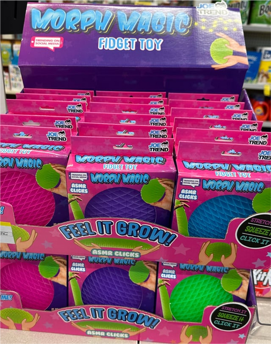 Worph Magic Fidget Toy – ASMR Click Sensory Stress Reliever (5 Colors)