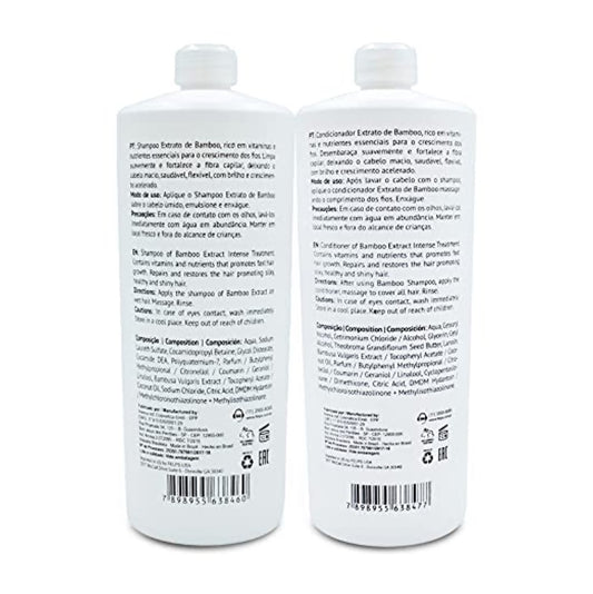 Felps Professional Bamboo Extract Bio-Growth Shampoo & Conditioner Kit – 2x1L (33.8 fl oz each)